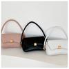 Chic Square Bag With Stitching Details Pu Material Casual Shoulder Bag