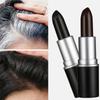Hair Gray Hair Cover Stick Part, Gray/White Hair Cover, Lipstick Type, Dark Brown, 1 pcs