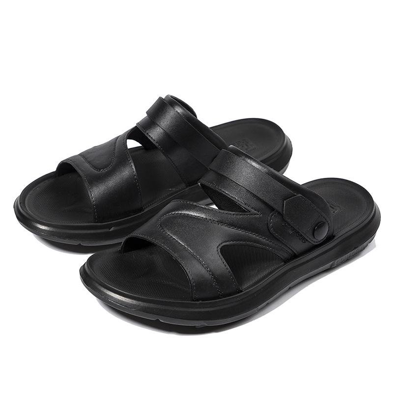 Мужские повседневные сандалии двойного назначения: Удобная, пляжная и готовая к вождению летняя обувь