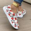 2024 Summer Fashion Women Vulcanize Shoes Ladies Casual Flats Convenient Slip On Loafers Comfortable Outdoor Sports Sneakers