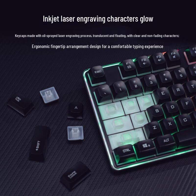 Lenovo K501 Wired Backlit Membrane Keyboard
