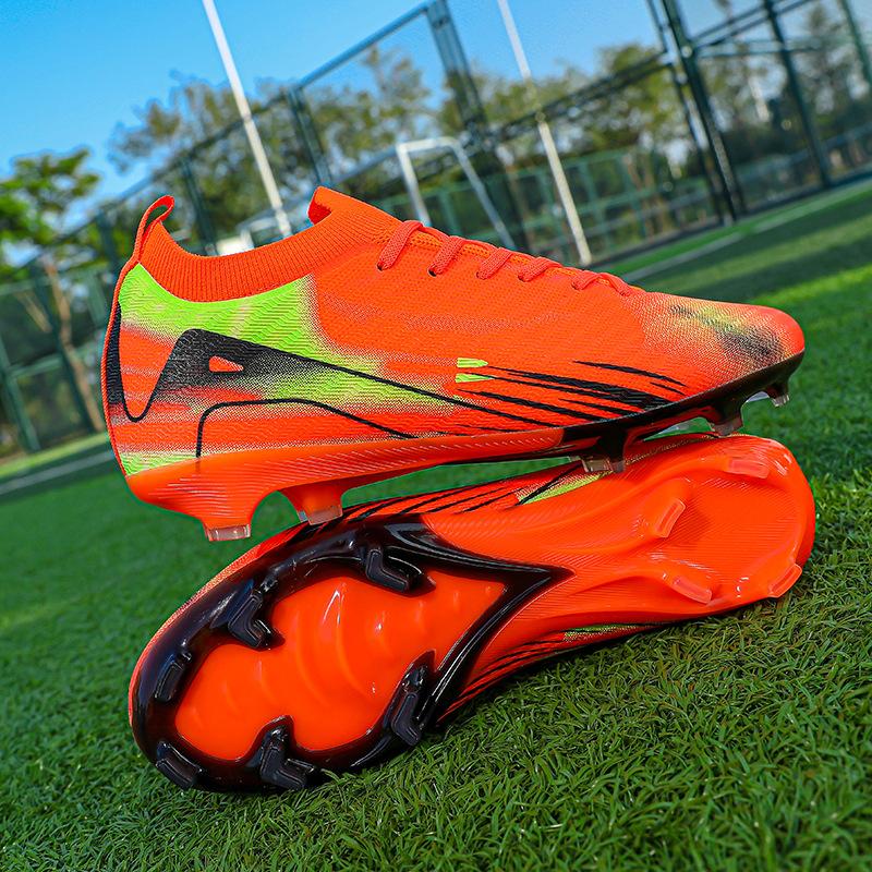 Soccer Boots Men's Autumn Low Top Spikes and Nails Student Boys Professional Training Soccer Cleats