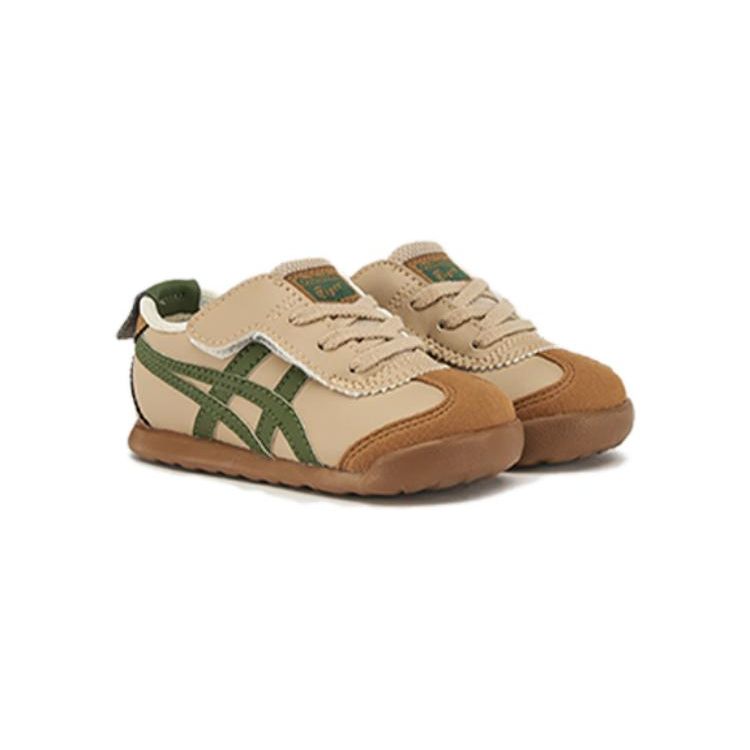 ONITSUKA TIGER Mexico 66 TS Детские Бежевый Оливково-зеленый 1184A074-250