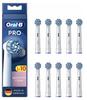 Braun Replacement Brush PRO Soft Ultra Fine Bristle Brush Sensitive Clean Oral-B 10-Pack EB60X-10 [Used]