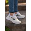 Мужские белые резиновые 4-линейные ортопедические повседневные кроссовки Wsb0716