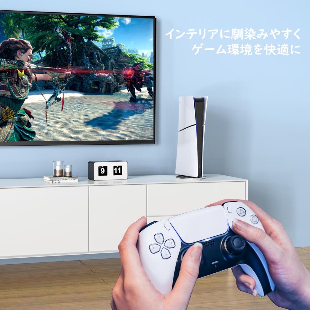 MoKo PS5 Stand for Pro Vertical Stand Prevents the Main Unit from Falling Improved Heat Radiation Stability Function ABS Zinc Alloy Stainless Steel