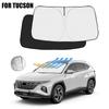 Для Hyundai Tucson 2026 2026 2026 2026 Автомобильный солнцезащитный козырек на лобовое стекло Переднее окно Солнцезащитный козырек Защита от УФ лучей для салона автомобиля