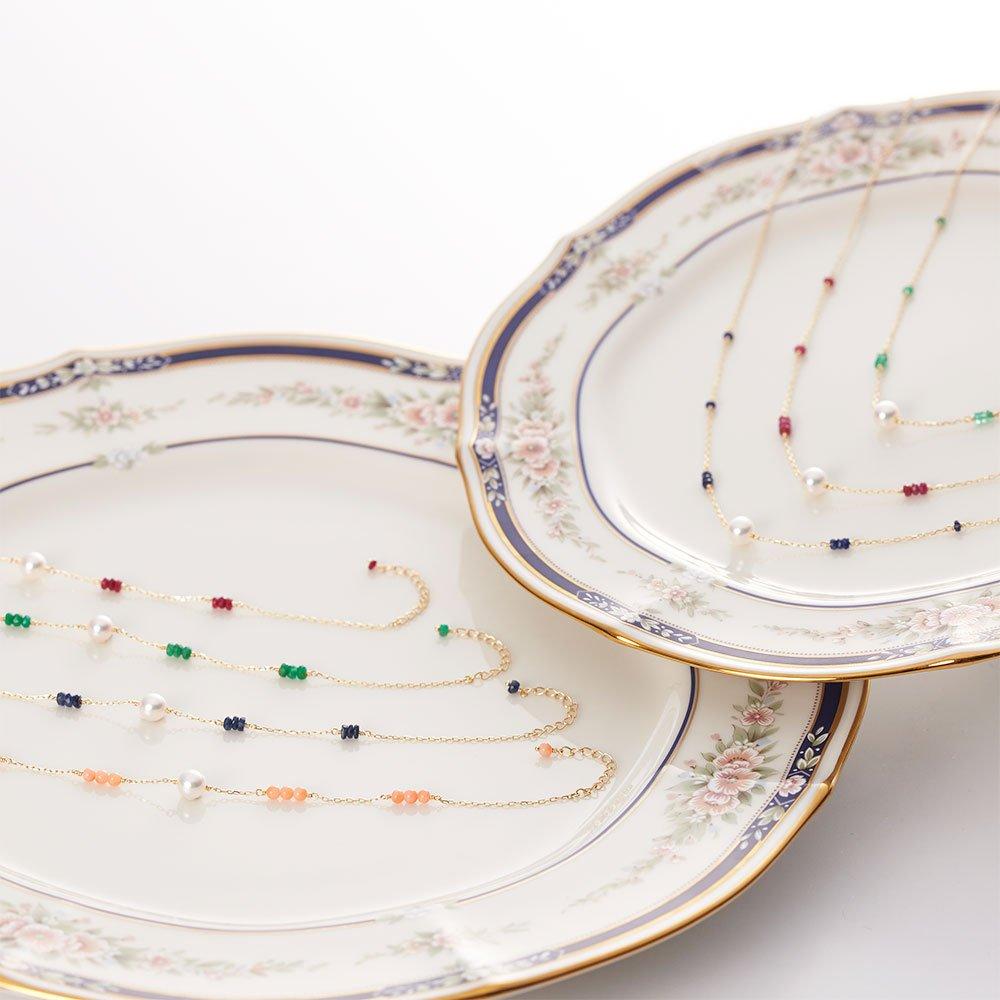 Браслет Ruby Браслет Oriental Браслет Ruby K18 Pearl [Луна] Женский [Подарочная упаковка]