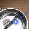 BSITN Stainless Steel Divided Hotpot with Strainer