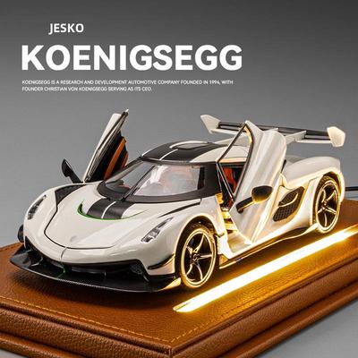 Koenigsegg 1:Модель суперкара из сплава 24: Большая детская игрушка и коллекционный предмет