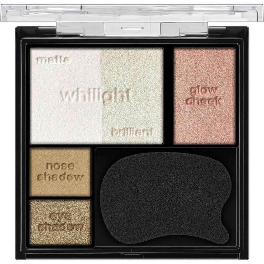 Kate Палитра теней для век White Shaping Palette WT-1 White, 1 шт.