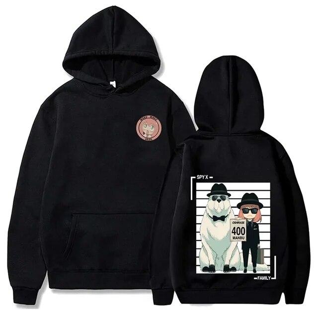 Толстовка с капюшоном в стиле аниме Spy X Family, толстовки Anya Forger Bond, толстовка Yor Blair Y2k, пуловер на весну и осень для мужчин и женщин