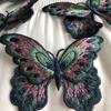 Шифрование Цветная Бабочка Вышивка Ткань Наклейка Двухслойная Водорастворимая Вышивка Патч Одежда Юбка Обувь И Шляпы Украшения Сделай Сам