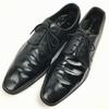 80s-90s JOSEPH CHEANEY Vintage Made in England Plain Toe Shoes Black Size 9/27.5 Men's(USED)
