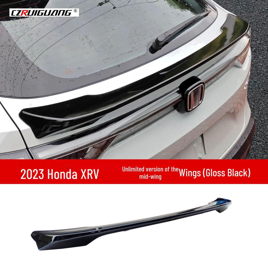 Спортивный обвес для Honda XR-V, Vezel, HR-V 2023 года: Передний сплиттер, Задний спойлер, Боковые юбки, Центральное антикрыло