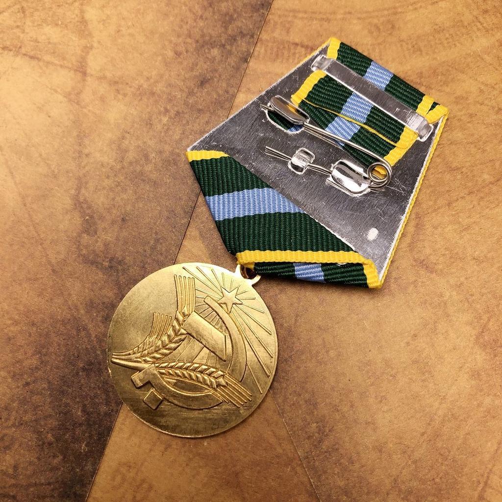 Soviet Medal Development Russian Federation Non Black Land Medal Commemorative Medal Honorary Emblem Metal Medal