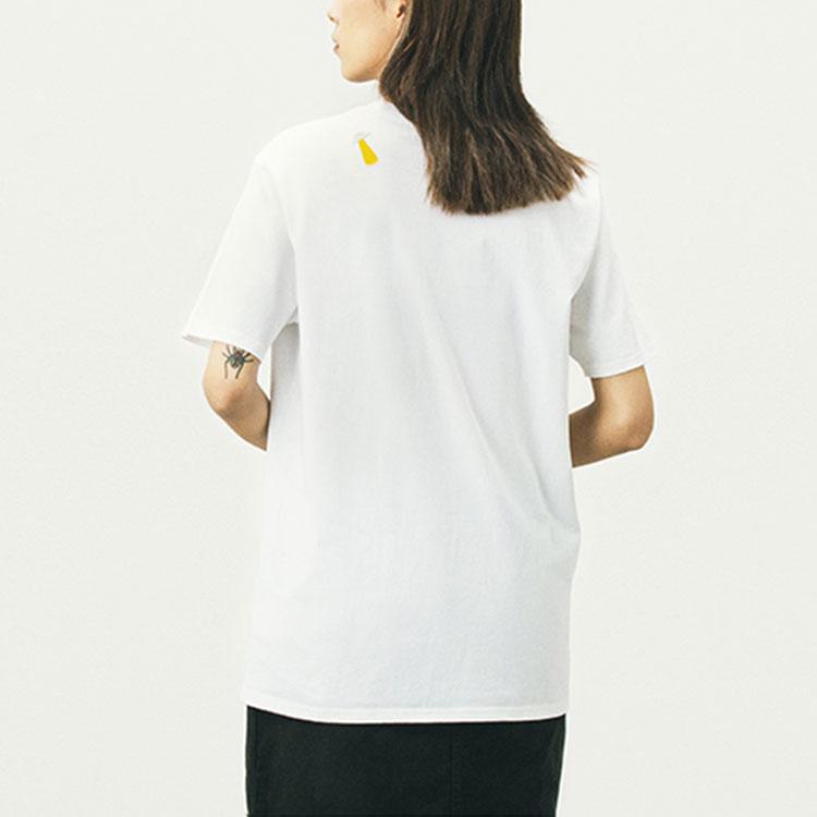 Vans Футболка с рисунком скейтборда из мультфильма X Nichinichi Collaboration, женские топы, белые VN0A5H4RWHT