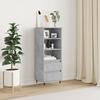 VidaXL Highboard Concrete Grey 40x36x110 Cm Engineered Wood 831504