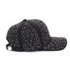 Creative Hotfix Rhinestones Baseball Cap Cotton Sunscreen hat Simple sunshade hat  Girl