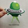 DIY UFO Patch Iron On Patches On Clothes Heat-adhesive Embroidered Patches For Clothing Alien Patch For Clothes Jackets