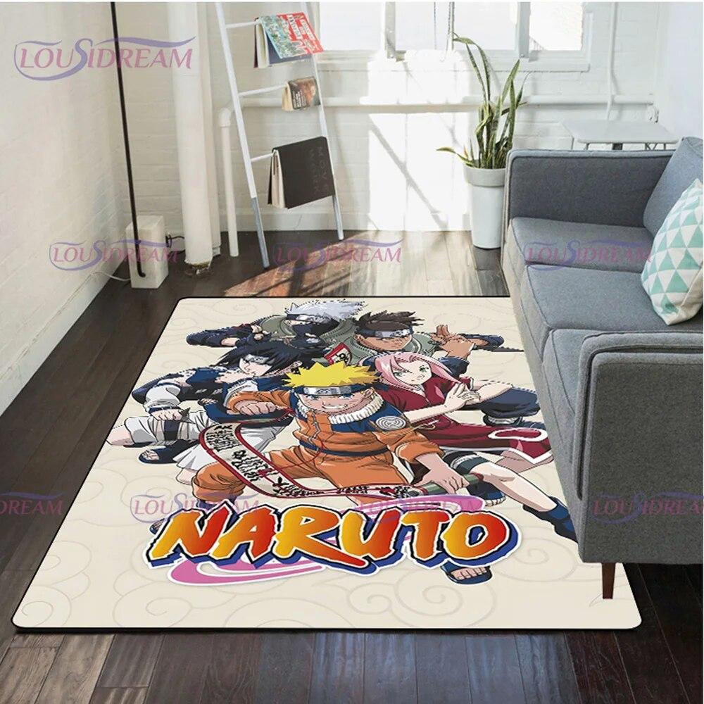 Креативный ковер с принтом N-Naruto, коврик для йоги, нескользящий ковер, коврик для ванной, напольный коврик, коврик для гостиной, подарок на день рождения
