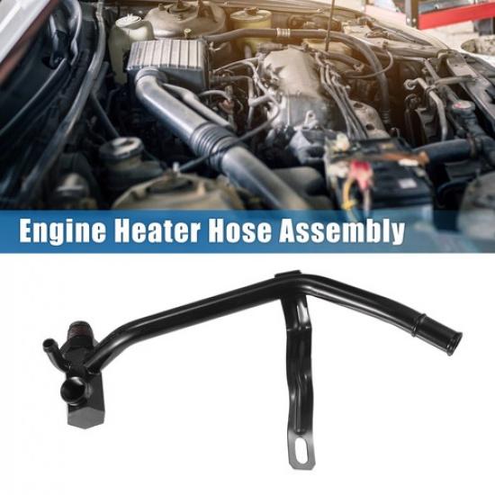 Engine Heater Hose Assembly No.E8TZ18B402C for Ford Bronco 1985-1994 Metal Black