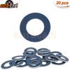 20 шт. Прокладки шайбы сливной пробки масляного поддона 12 мм для Toyota Scion Lexus Новые