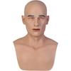 Bell Handmade Silicone Realistic Mask Handsome and Lifelike Face for Crossdressers Cosplay and Transgender