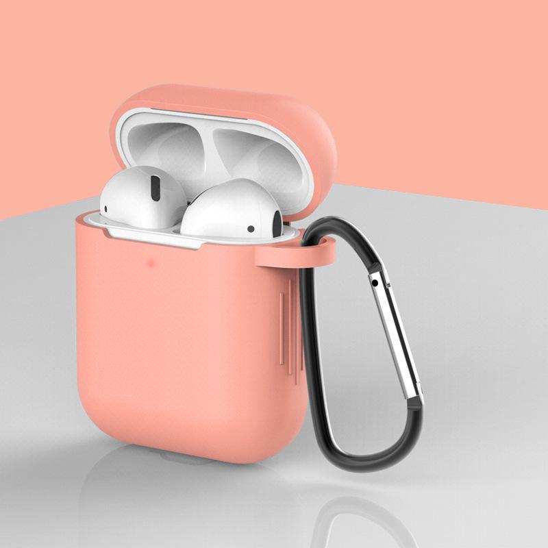 Силиконовый защитный чехол для Apple AirPods 1/2 - универсальный чехол для беспроводных наушников