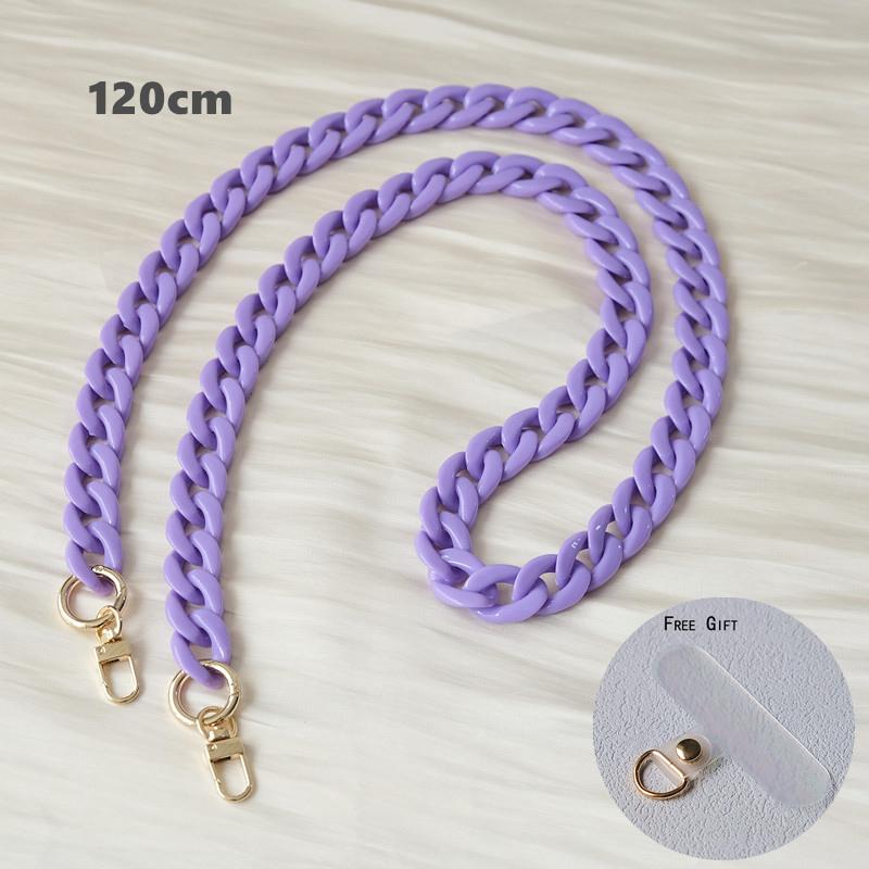 Новый аксессуар для телефона, цепочка со съемными деталями, карамельный неоновый ремешок через плечо из смолы, роскошный ремешок для телефона, цепочки, акриловый ремешок на плечо, подвесная цепочка