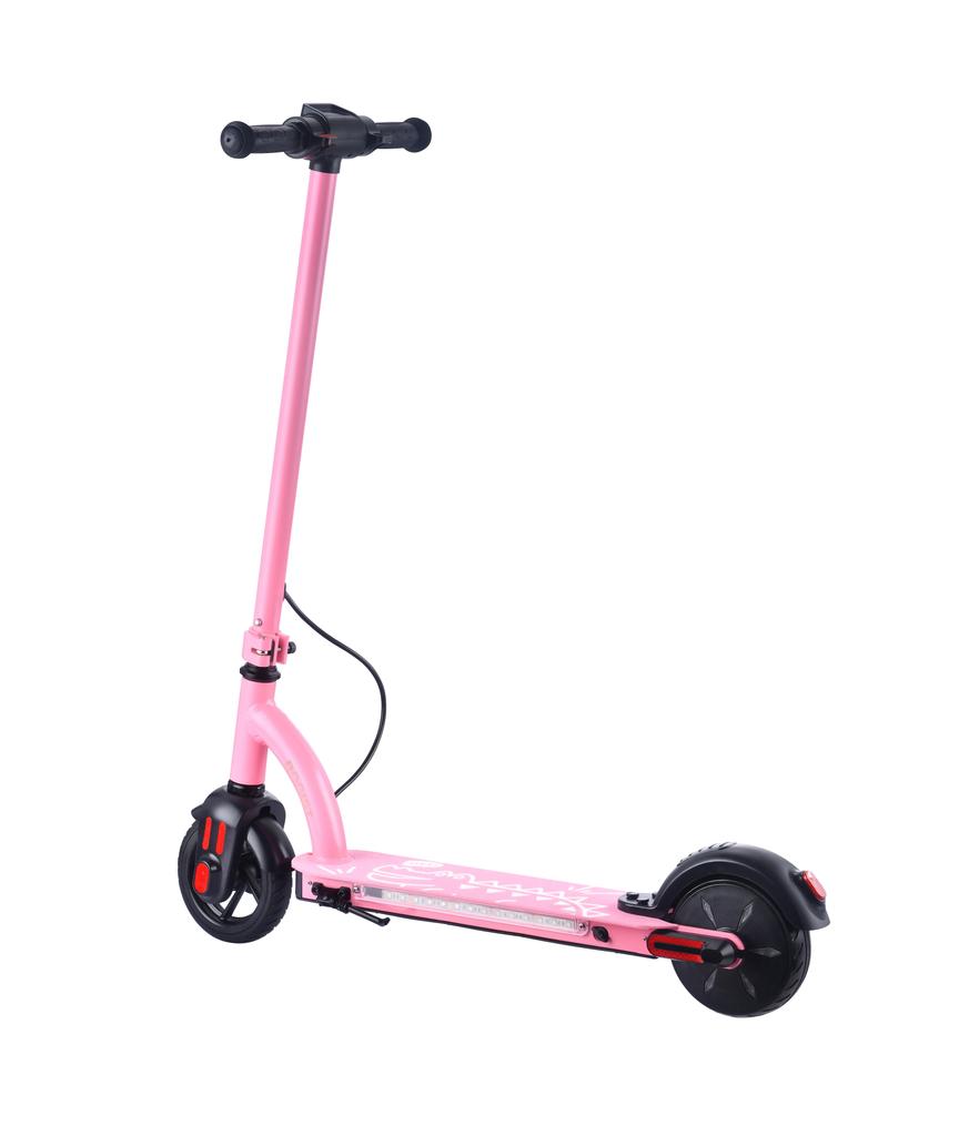 BOGIST E6 PRO Children's Electric Scooter 24V1.5Ah Battery 80W Motor 5 INCH Solid Tire Outdoor Riding Folding E-Scooter