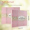 High Grade Nail Color Display Book 120 Colors Nail Polish Display Board  Design Tool