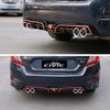Designed for 10th Gen Civic: Exhaust Mod, Rear Spoiler, Tailpipe Kit, No-Cut Kit, Rear Bumper, Rear Splitter.