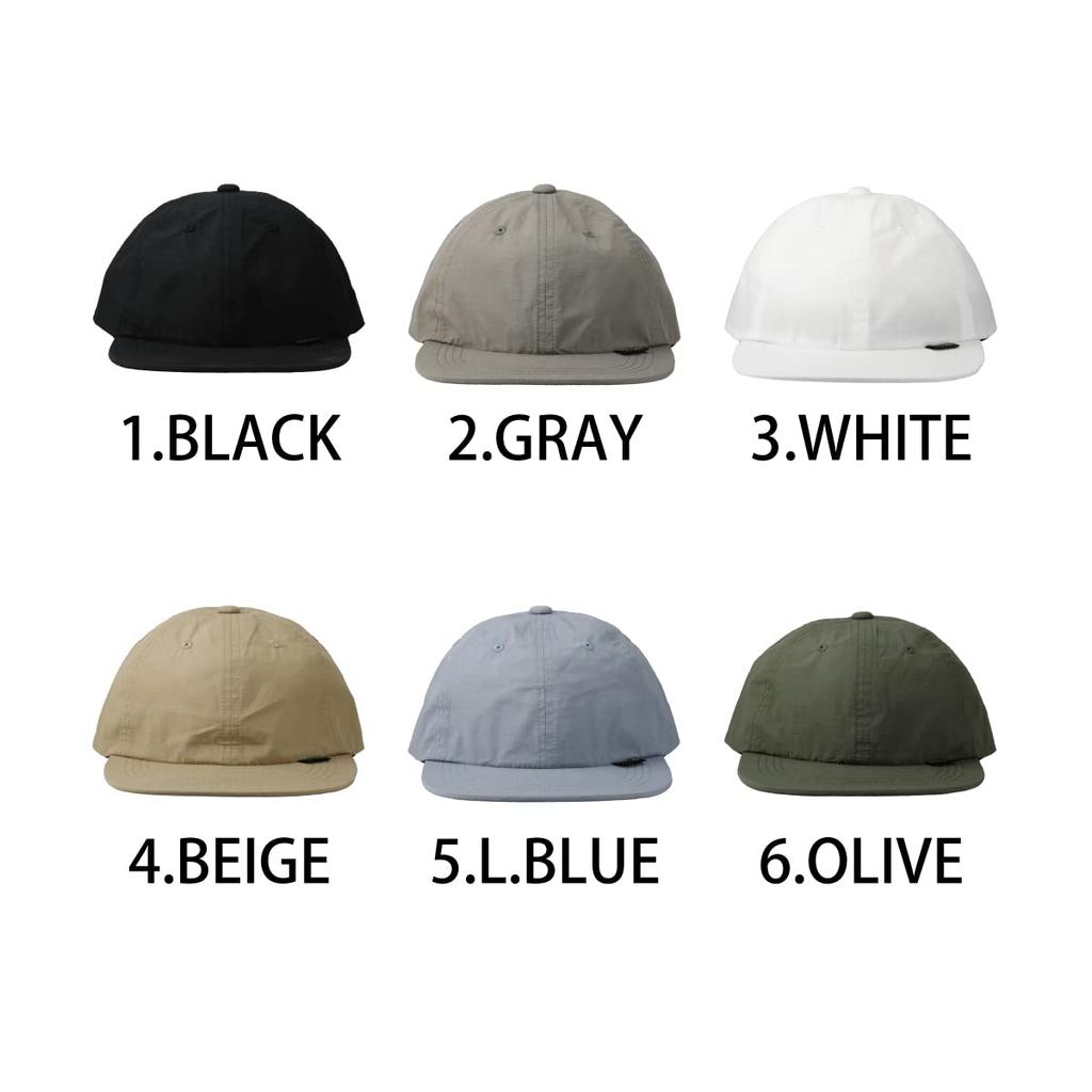 Базовая кепка Enchi OC Cordura Rip Cap из органического хлопка с антибактериальным дезодорирующим эффектом, впитывающая влагу, быстросохнущая, для мужчин и женщин, ЧЕРНАЯ