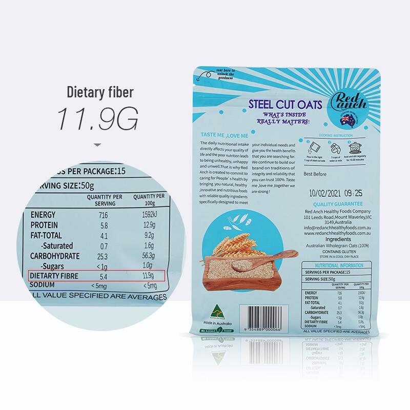Red Anchor Australian Imported Oats & Oat Bran