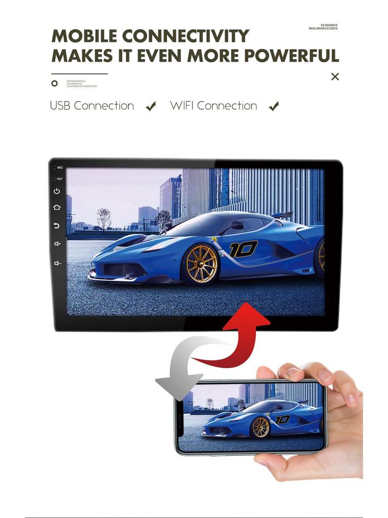 9-дюймовая беспроводная CarPlay 2+32G Android Навигационная магнитола для Honda Civic 2013-2017 (Версия для печати)