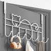 Punch-Free Detachable Door Hook: Bedroom Coat, Bag & Clothes Rack
