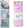 One-button Opening Pocket  Insulated Cup Stainless Steel Thermal Mug  Keep Warm Keep Ice