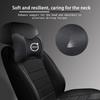 kxnhz7 High-quality Leather Car Seat Headrest Memory Foam Comfort Pillow Auto Interior For Volvo Rdesign XC60 XC40 V60 V40 XC90 S60 V50