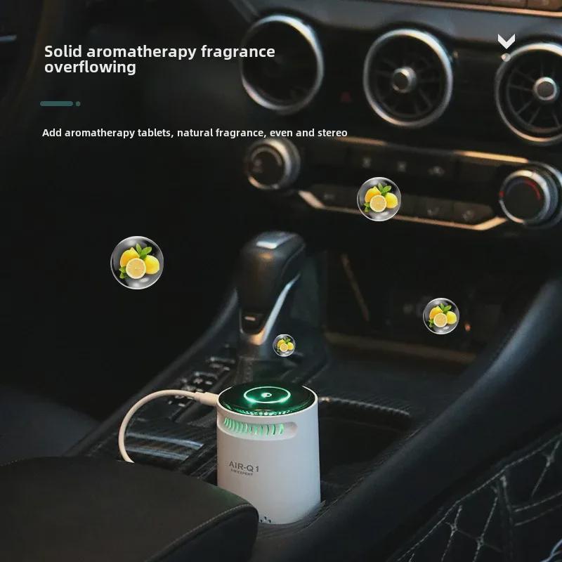 Компактный автомобильный ионизатор и настольный очиститель воздуха с активированным углем для удаления запахов и формальдегида