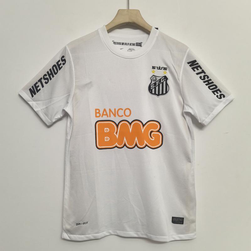 Vintage La Liga Santos, jersey Barcelona No. 10 Paris Portugal Inter Milan AC Brazil football jersey