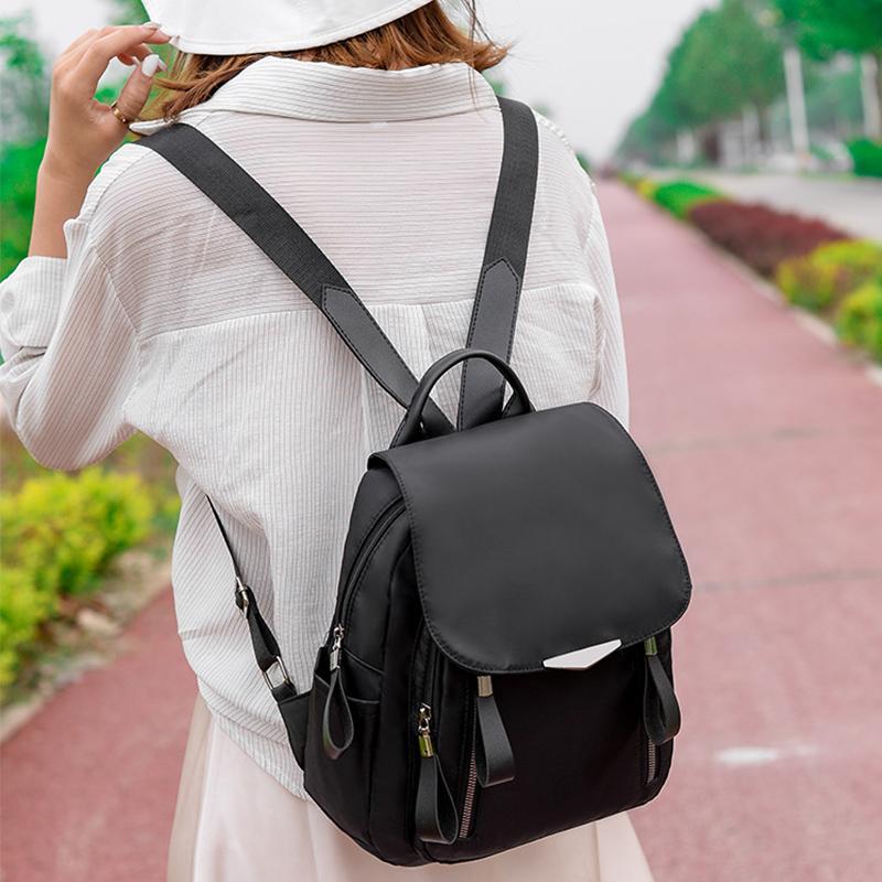 Women Oxford Waterproof Shoulder Bag Pack Female Casual Big Capacity Rucksack AVE