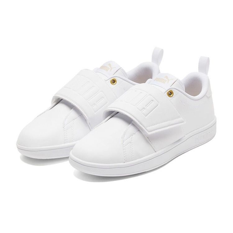 Puma Smash Повседневные Легкие Прочные Низкие Кроссовки Унисекс Кроссовки Белые 374900-01