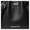 Michael Kors Mina Сумка-кроссбоди через плечо на цепочке с логотипом из полиуретана, хлопка и полиэфирного волокна, маленькая, женская, черная