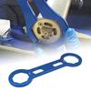 Aluminum Motorcycle Fork Caps Wrench Suitable for Front Forks Suspension Tuning Shock Absorbers Removal and Rebuild Tool