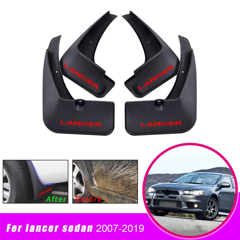 Автомобильные брызговики для Mitsubishi Lancer 9 2007 2008 2009 2010 2011-4 шт. передние и задние брызговики автомобиля