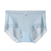 Ice Silk Panties Breathable Underwear Quick-drying Briefs Lace Edge Youth Girls Underpant Triangle Pants Bottom Pants