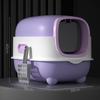 Enclosed Cat Litter Box with UV Sterilization & Anti-Splash Deodorization