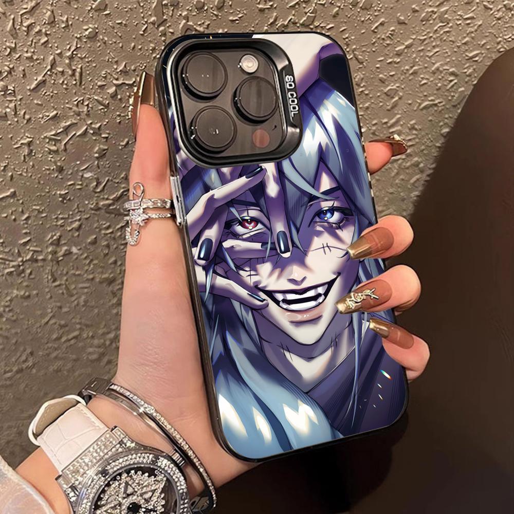 Чехол для телефона JJK Махито для iPhone 17 16 15 14 13 12 11 X XR XS Air Pro Max Plus Черный Цветной Серебристый Чехол