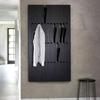 Multilayer Creativity Coat Rack Wall Wood Coat Racks Clothes Hanger Hooks Living Room Closet Bamboo Coat Hanger Wall Hook